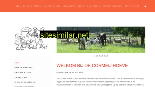 cormeijhoeve.nl alternative sites
