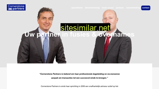 cornerstonepartners.nl alternative sites