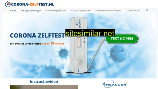 corona-zelftest.nl alternative sites