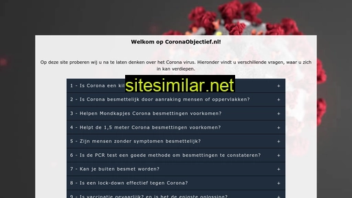 coronaobjectief.nl alternative sites