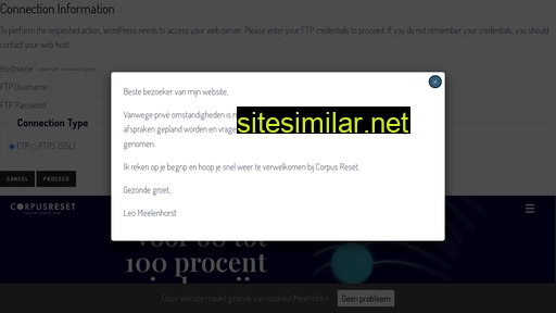 corpusreset.nl alternative sites