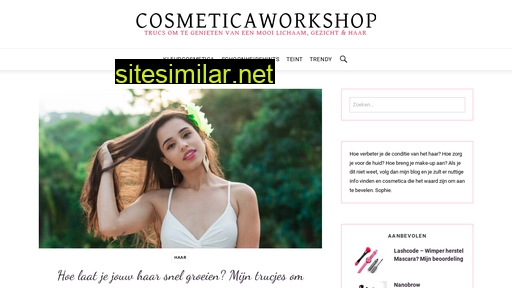 Cosmeticaworkshop similar sites