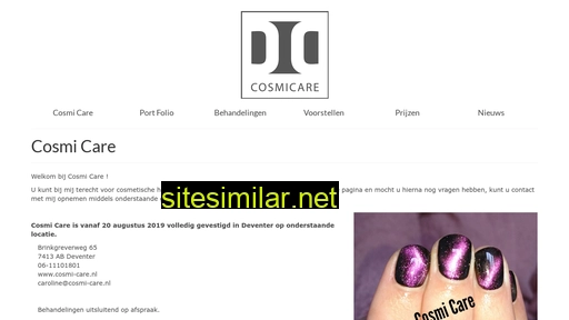 cosmi-care.nl alternative sites