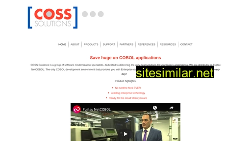 Coss-solutions similar sites