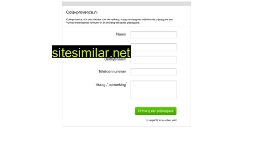 cote-provence.nl alternative sites