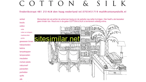 cottonandsilk.nl alternative sites