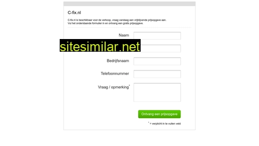 c-fix.nl alternative sites