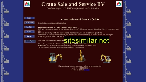 cranesaleandservicebv.nl alternative sites