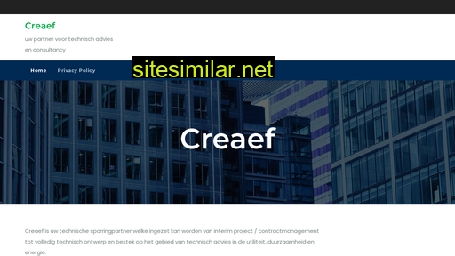 Creaef similar sites