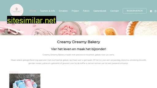creamydreamybakery.nl alternative sites