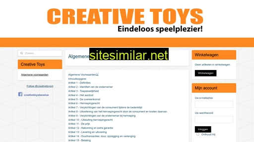 creativetoys.nl alternative sites