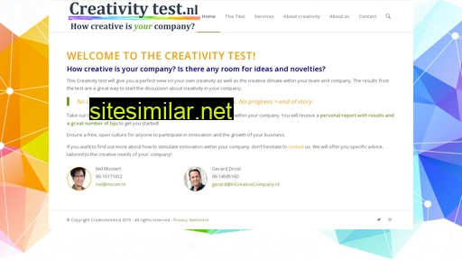 creativitytest.nl alternative sites