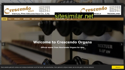 crescendo-organs.nl alternative sites