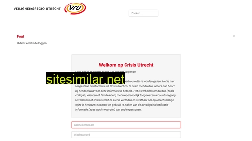 crisisutrecht.nl alternative sites