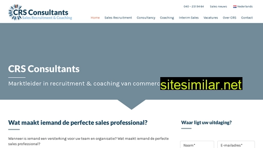 crsconsultants.nl alternative sites