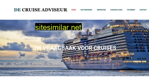 Cruise-adviseur similar sites