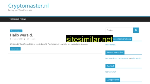 cryptomaster.nl alternative sites