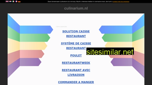 culinarium.nl alternative sites
