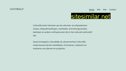 culturally.nl alternative sites