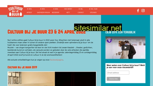 cultuurbijjebuur.nl alternative sites