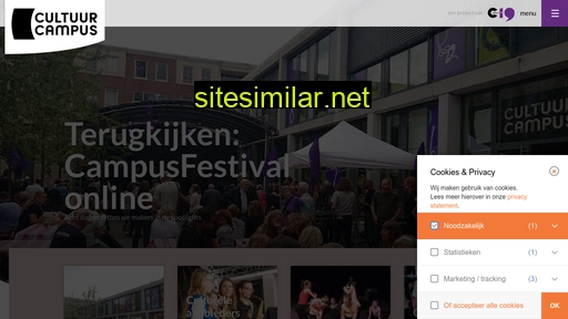 cultuurcampus.nl alternative sites