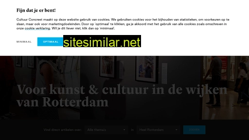 cultuurconcreet.nl alternative sites
