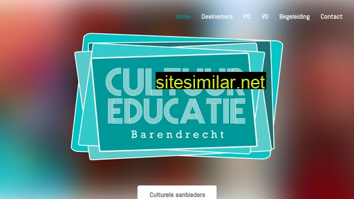 cultuureducatiebarendrecht.nl alternative sites