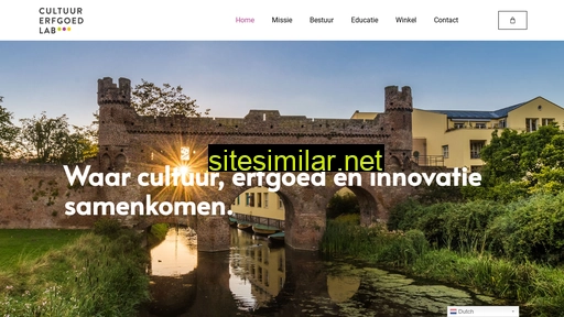 cultuurenerfgoedlab.nl alternative sites