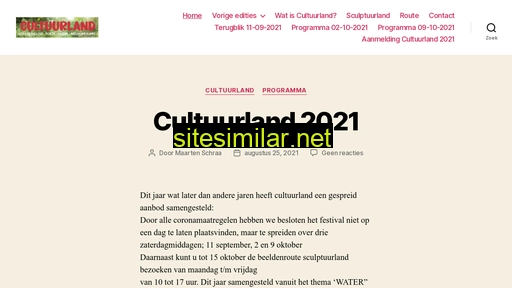 cultuurlandederveen.nl alternative sites