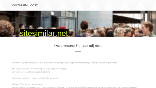 cultuurmijoost.nl alternative sites