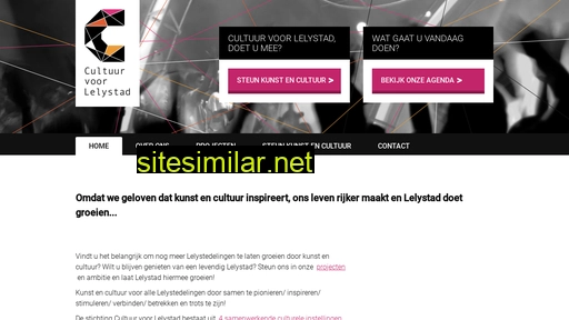 cultuurvoorlelystad.nl alternative sites