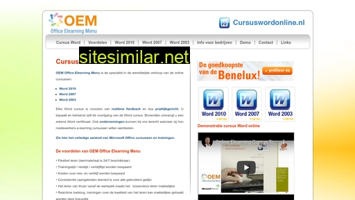 cursuswordonline.nl alternative sites
