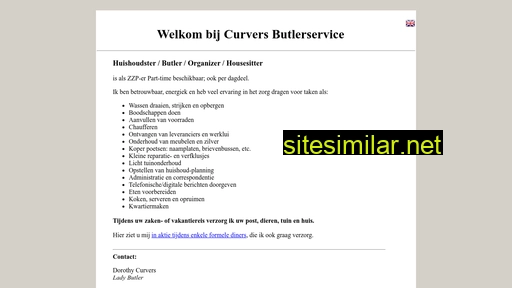 curversbutlerservice.nl alternative sites