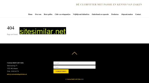 custombuiltgolfclubs-almere.nl alternative sites
