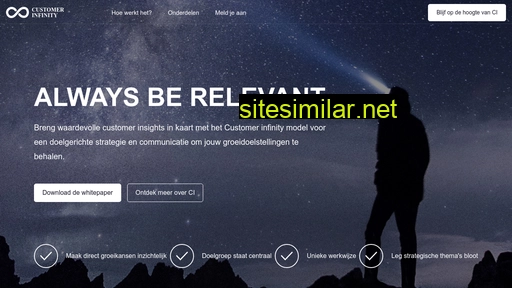 customerinfinity.nl alternative sites