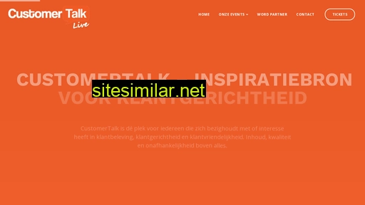 customertalklive.nl alternative sites