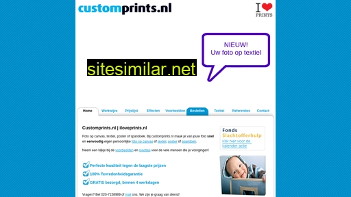 customprints.nl alternative sites