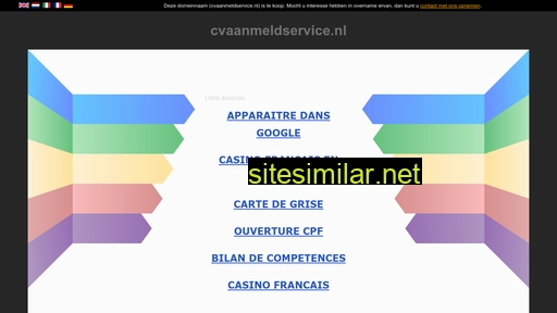 cvaanmeldservice.nl alternative sites