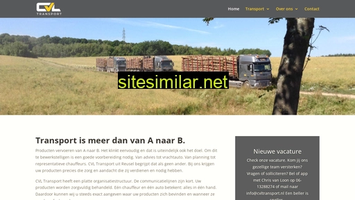 cvltransport.nl alternative sites