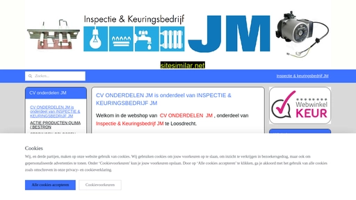 cv-onderdelen-jm.nl alternative sites