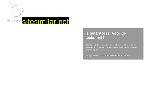 cvupdate.nl alternative sites