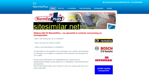 cvwarmteplus.nl alternative sites