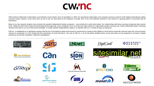 cwi-incubator.nl alternative sites