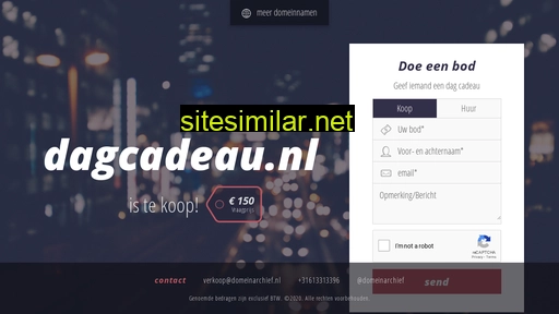 dagcadeau.nl alternative sites