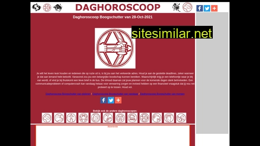 daghoroscoopboogschutter.nl alternative sites