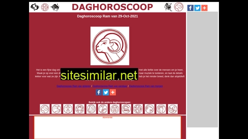 Daghoroscoopram similar sites