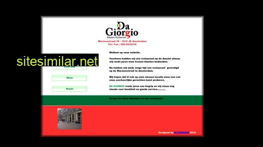 dagiorgio.nl alternative sites