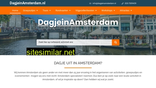 dagjeinamsterdam.nl alternative sites