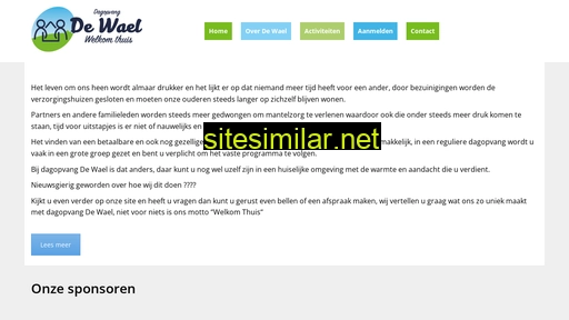 dagopvangdewael.nl alternative sites