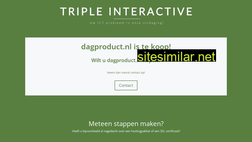 dagproduct.nl alternative sites